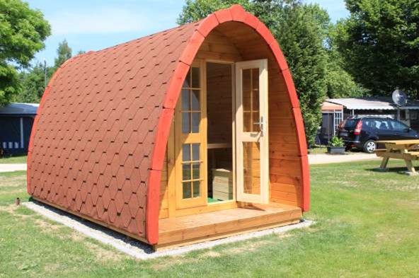 Photo repr&eacute;sentant un h&eacute;bergement Pod au camping de Lauterbourg